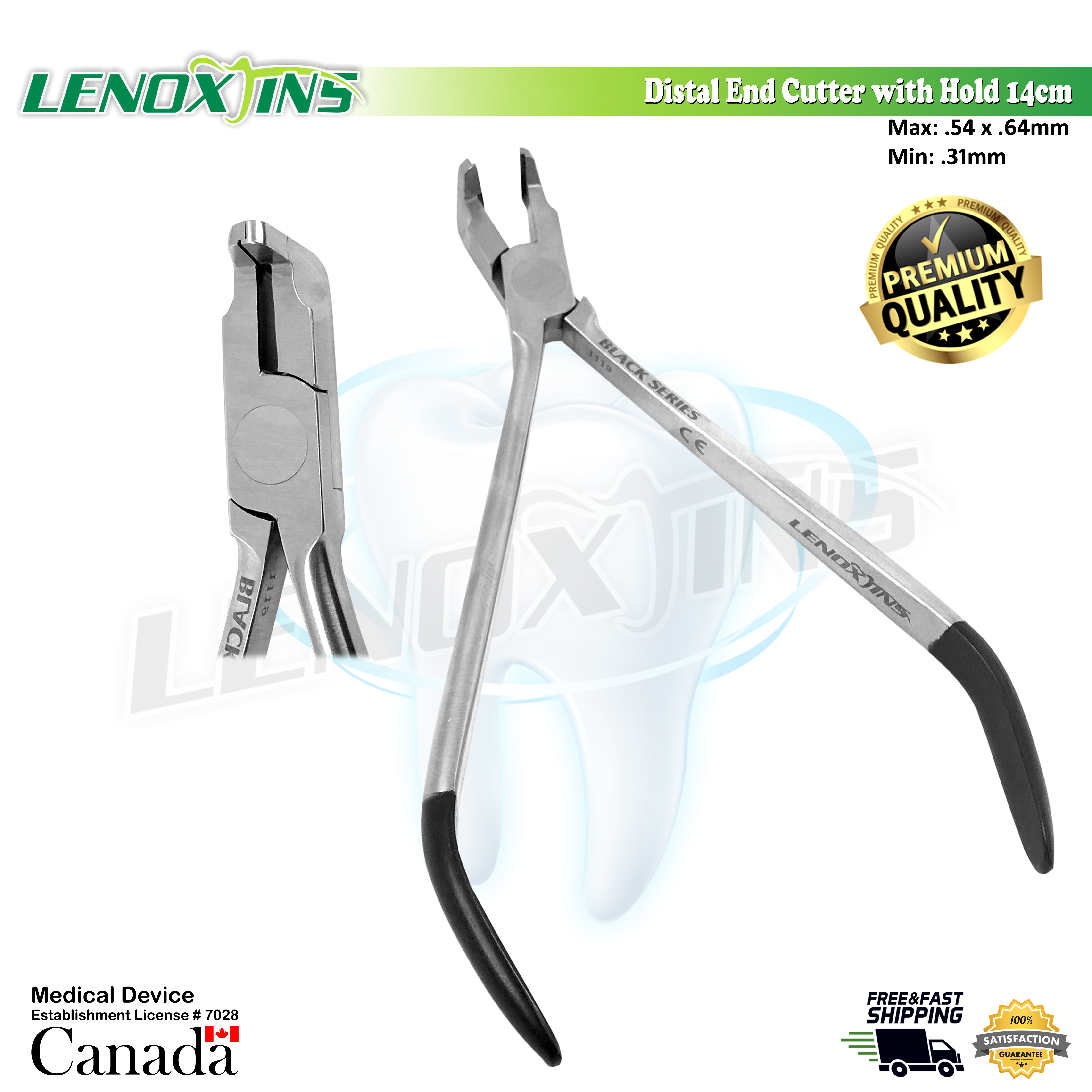 Wire Cutter Double Action 18cm - Scatter Instruments