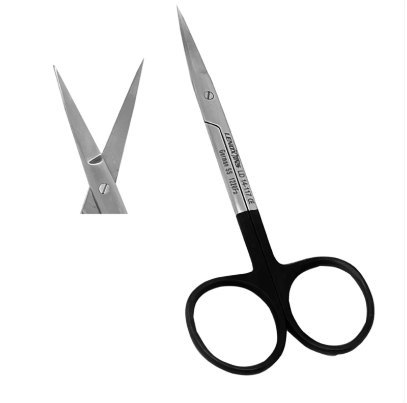 Iris Scissors 11.5cm Straight Super Cut Saw edge