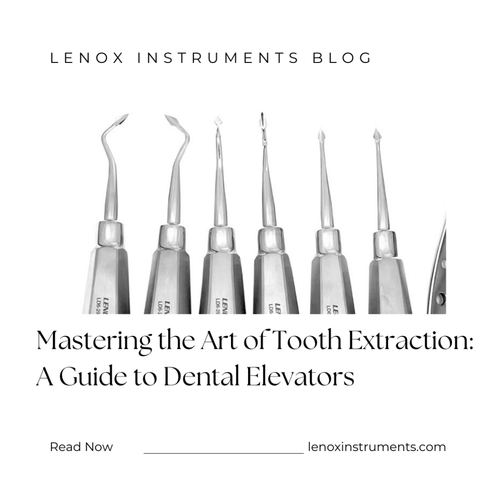 Mastering the Art of Tooth Extraction: A Guide to Dental Elevators