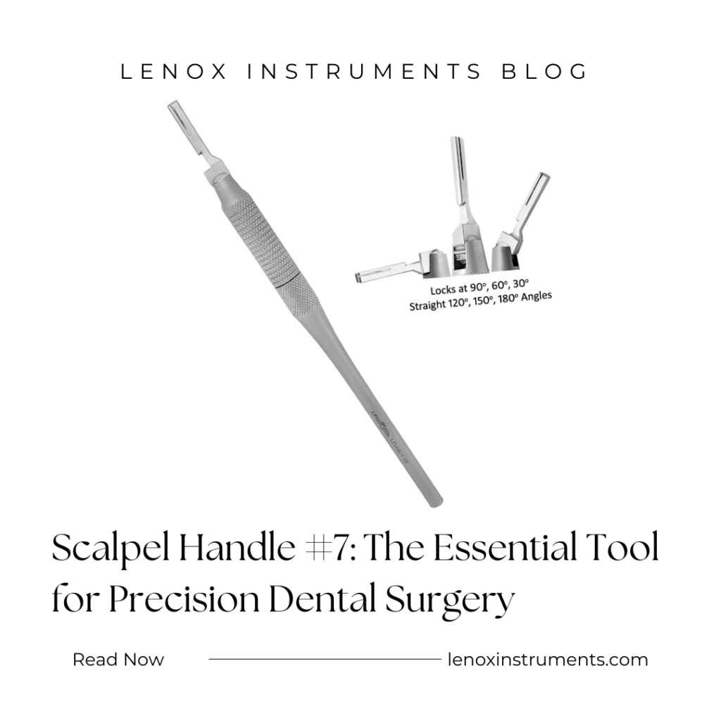 Push Scalpel Handle #7: The Essential Tool for Precision Dental Surgery