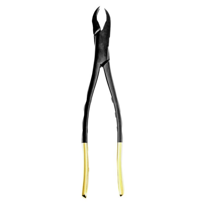 Extracting Forceps Set Fig. 88R - 88L Upper Molars BLACK-GOLD - Image 2