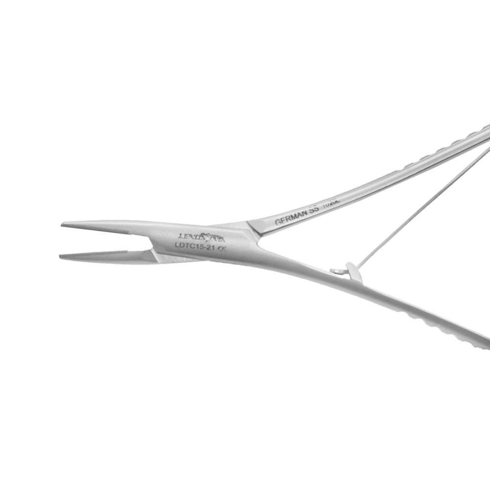 thumbnail image 2 of DDP Mathieu Needle Holder Forceps 14cm - Orthodontic Dental Surgical Locking Plier 2 of 5