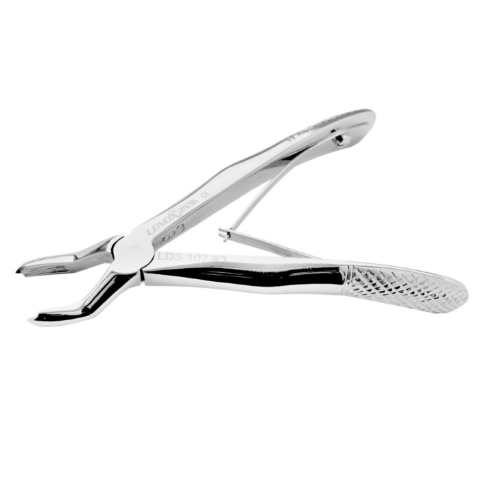 Baby Extracting Forceps English Pattern Klein #3 Pedodontic Upper Molars Universal - Image 2