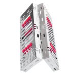 Double Decker Sterilization Cassette For 8pcs