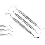Lucas Bone Curettes Set of 3 Serrated