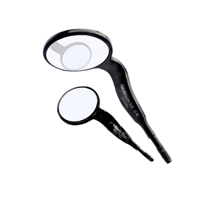 Double-Sided HD Black-line Mouth Mirror Pack of 5 - Image 1