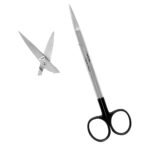 Kelly Scissors 16cm Straight Saw Edge - Image 4