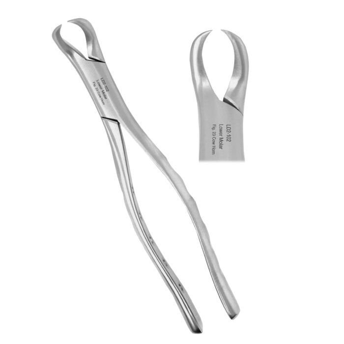 Extracting Forceps Lower Molar Fig. 23 Cow Horn - Image 1