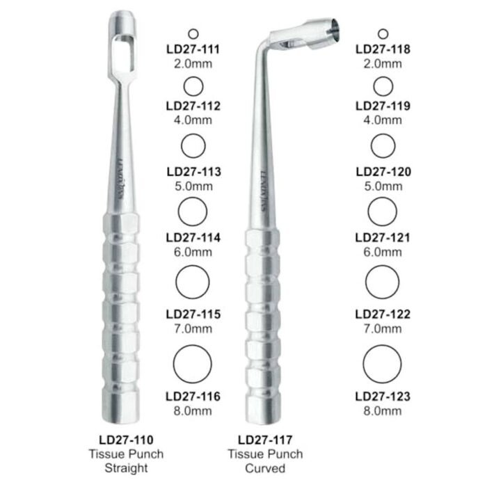 Tissue Punch Set of 12 - Image 1