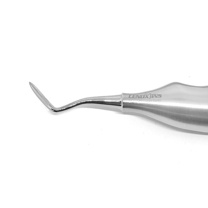 Dental Apical Elevator Left with Ergonomic Handle - Image 2