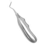 Dental Apical Elevator Left with Ergonomic Handle