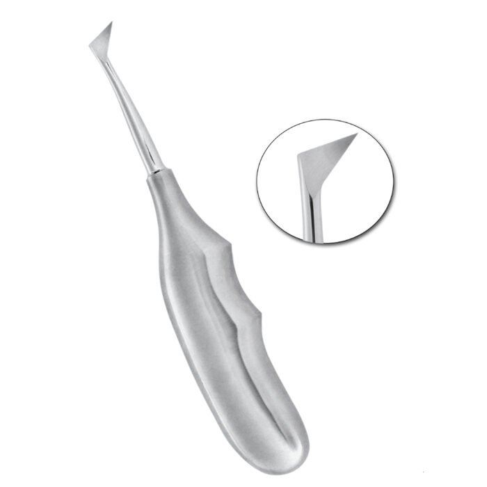 Cryer Elevator Right with Ergonomic Handle by Lenox Instruments – Precision tool for dental root elevation and extraction