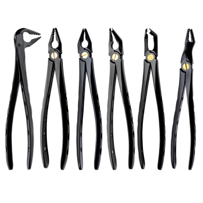Deep Gripping Extracting Forceps Set of 6 - Image 1