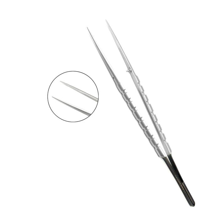 Micro Tissue Forceps, 17cm - Image 1