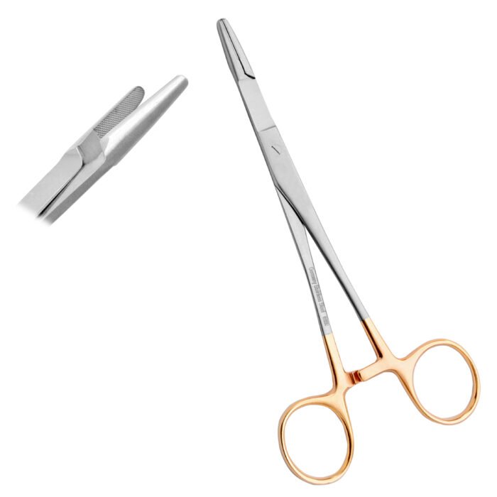 Olsen-Hegar Needle Holder With Scissors TC 16cm - Image 1