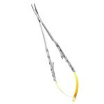 Castro-Viejo Needle Holder Twist Joint, Curved 18cm TC