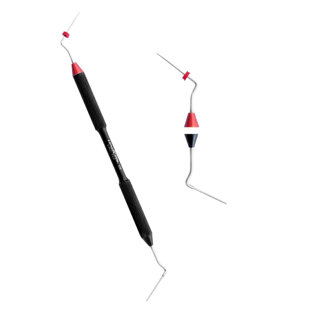 LRC-122-Root-Canal-Double-Ended-0.3mm-0.6mm-Titanium-Coated.jpg Root Canal Endo Explorer/Condenser Double Ended - Image 1