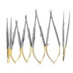 Micro Surgery Needle Holders-Scissors-Forceps Collection Set STR