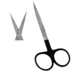 Iris Scissors 11.5cm Straight Super Cut Saw Edge