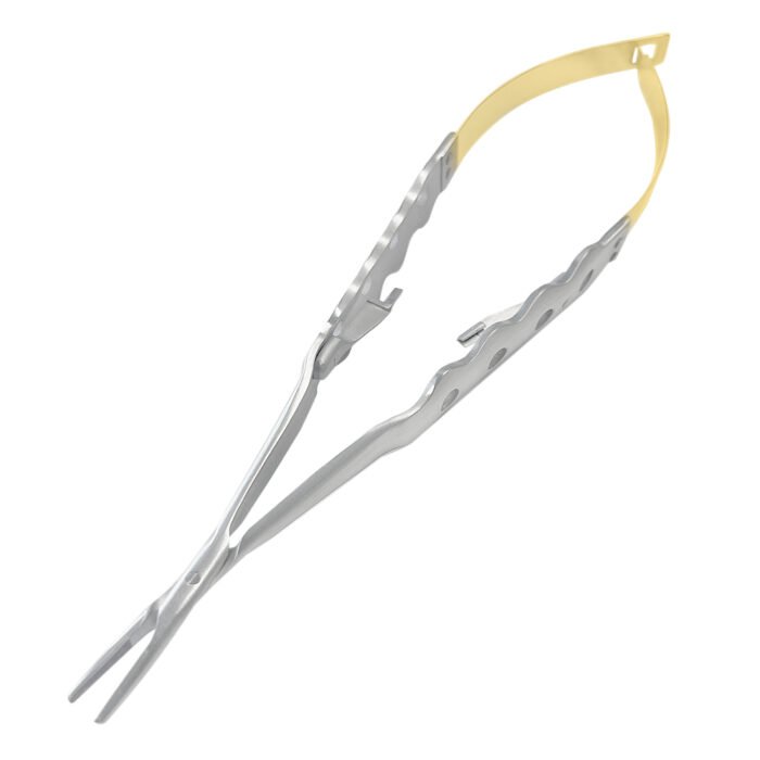 Castro-Viejo Needle Holder Twist Joint, Straight 16cm TC - Image 3