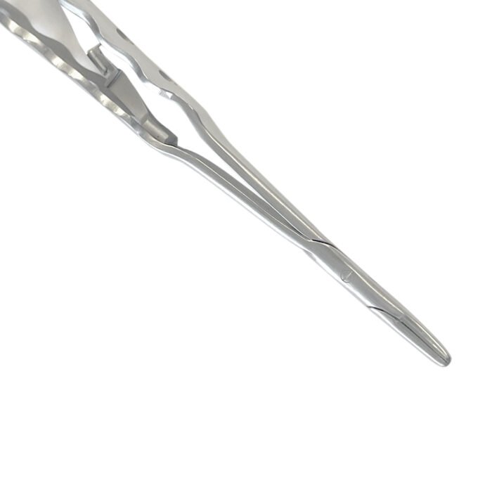 Castro-Viejo Needle Holder Twist Joint, Curved 16cm TC - Image 6