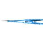 Micro Castrovijo Needle Holder Curved 16cm Titanium - Image 2