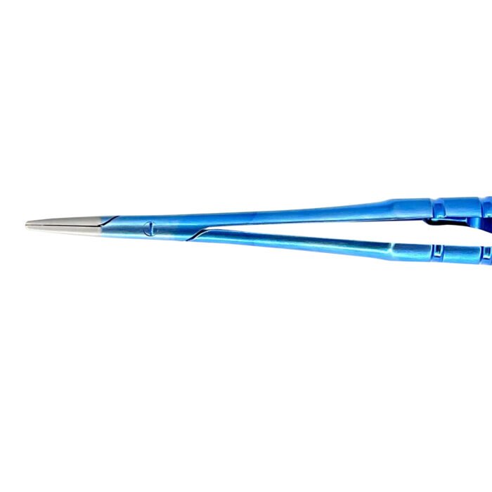 Titanium Micro Castrovijo Needle Holder Straight 18cm - Image 2
