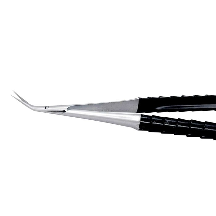 Surgical Micro Tissue Scissors 45° CVD TC - 17cm - Image 2