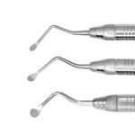 Lucas Bone Curettes Set of 3 Serrated - Image 2