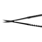 Micro Spring Scissors 18cm Curved TC - Image 2