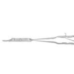 Micro Needle Holder Cutting Edge, Thumb-Lock, CVD 18cm - Image 2