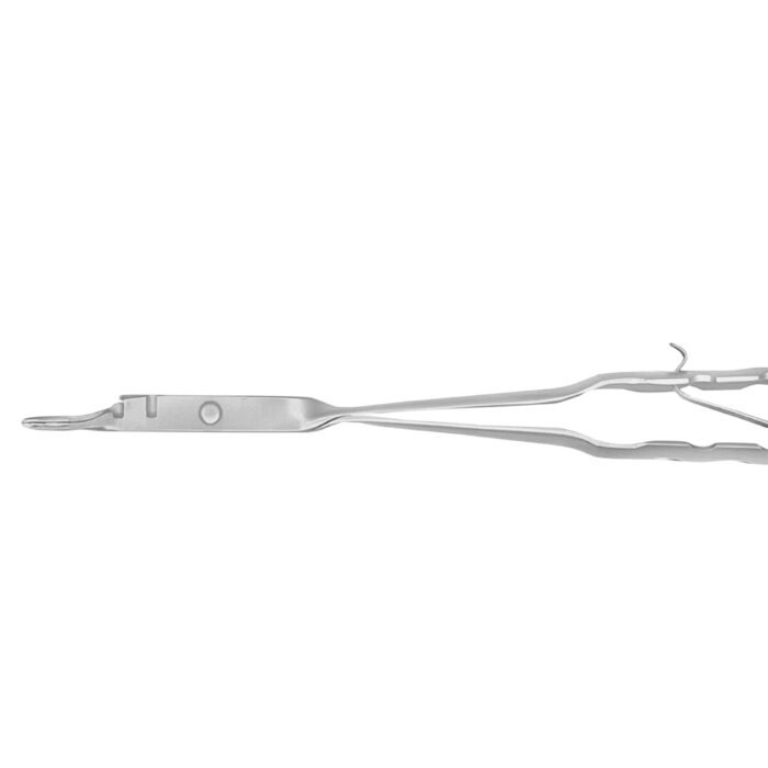 Micro Needle Holder Cutting Edge, Thumb-Lock, CVD 18cm - Image 2