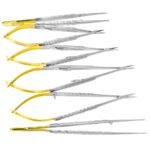 Micro Surgery Needle Holders-Scissors-Forceps Collection Set STR - Image 2
