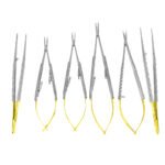 Micro Surgery Needle Holders-Scissors-Forceps Set CVD - Image 2