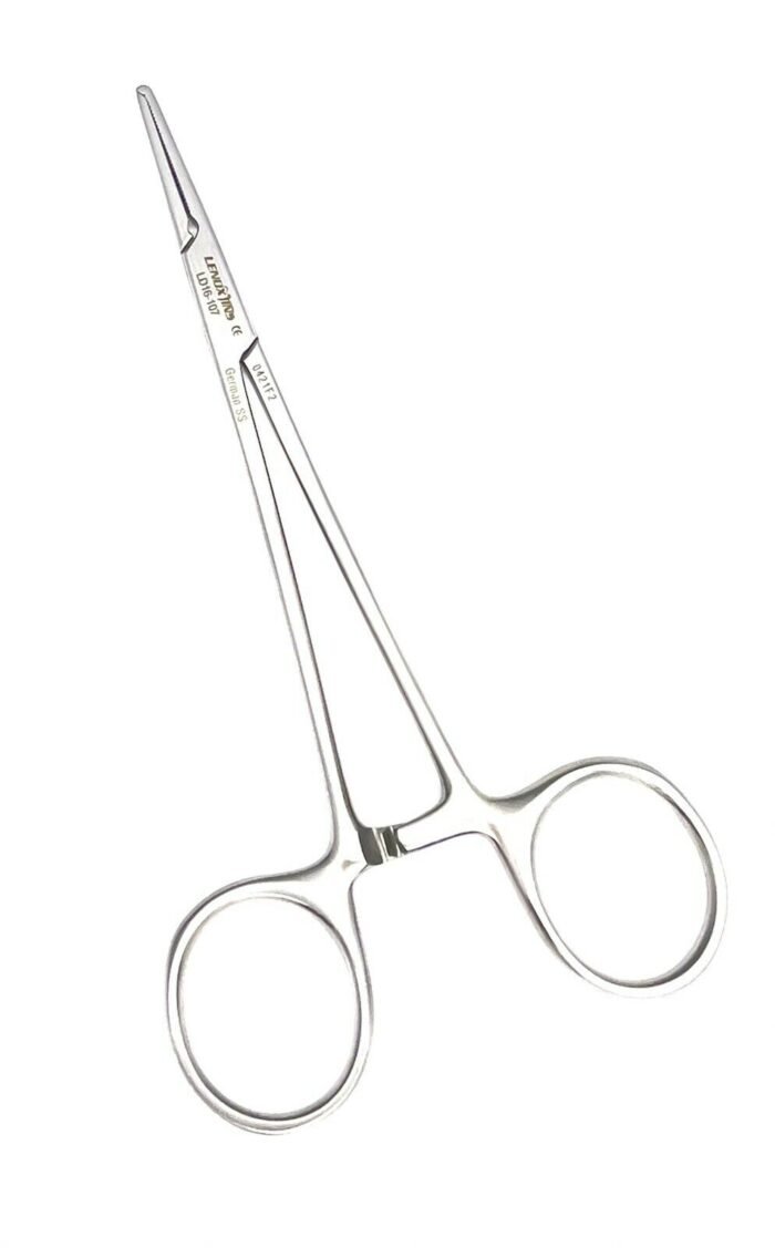 Halstead Mosquito Forceps 1x2 12.5cm Straight - Image 6