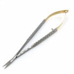 Castroviejo Surgical Scissor, 17cm Straight TC - Image 4