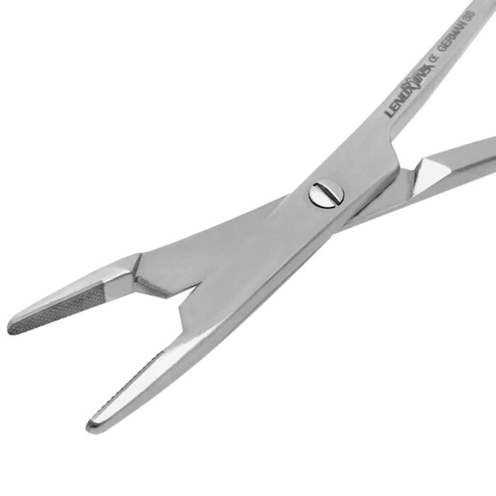 Olsen-Hegar Needle Holder With Scissors TC 14cm - Image 5