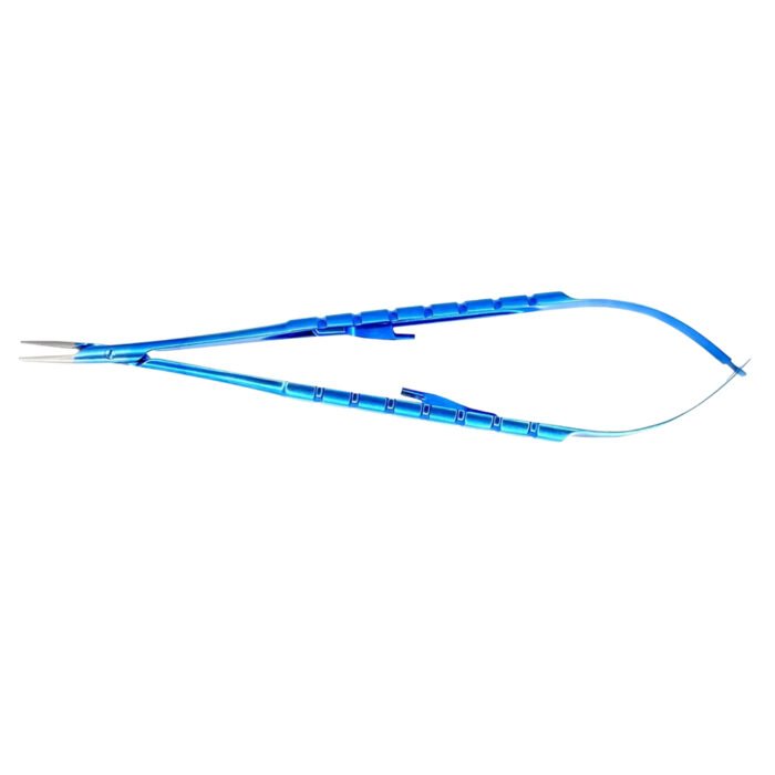 Titanium Micro Castrovijo Needle Holder Straight 18cm - Image 4