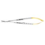 Castroviejo Needle Holders Fine Point 18cm TC Curved - Image 3