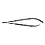 Castroviejo Scissors 18cm Straight TC Ergo Handle Black - Image 4