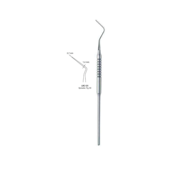 Root Canal Single Ended Plugger Solid Handle Fig.60 0.7MM/1.4MM - Image 1
