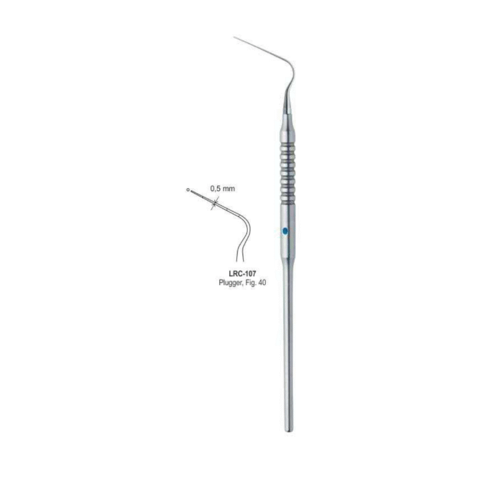 Root Canal Single Ended Plugger Fig. 40 0.5MM - Image 1
