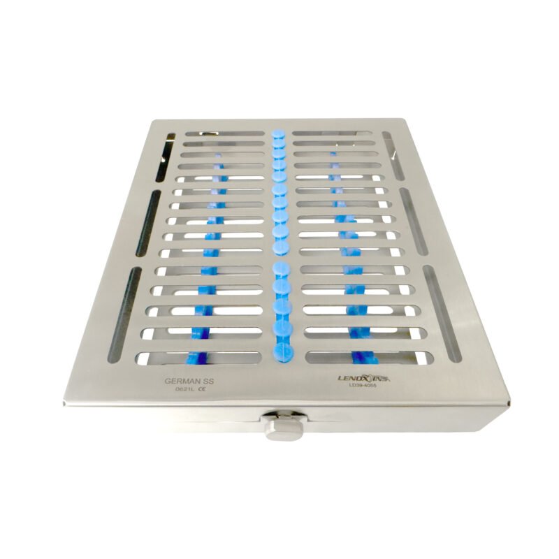 Stainless Steel Dental Cassette for 15pcs Instruments