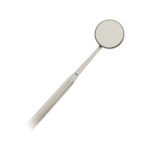 Double ended stainless steel dental mirror handle