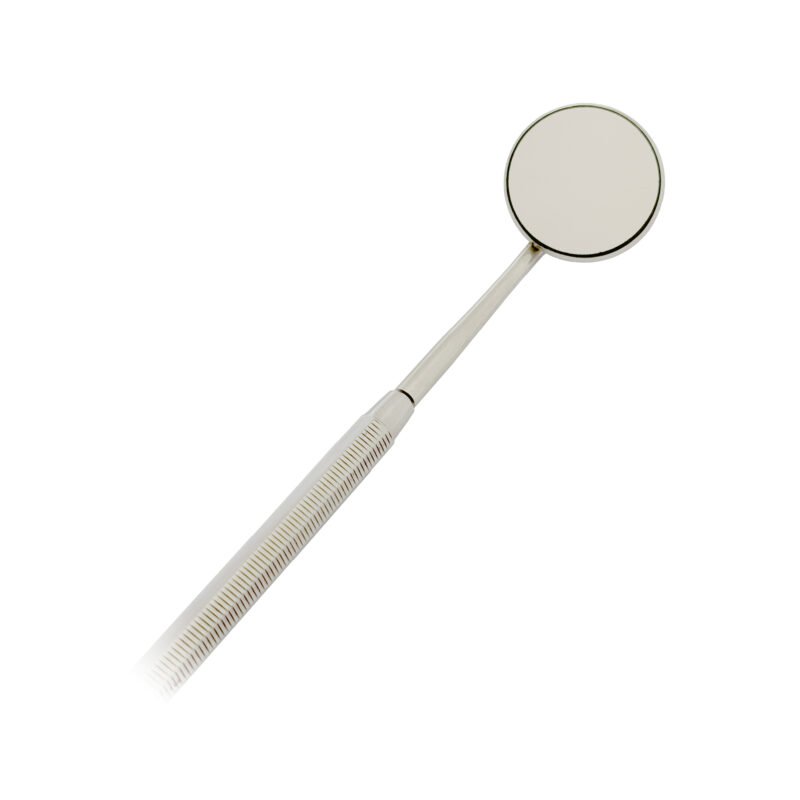 Double ended stainless steel dental mirror handle