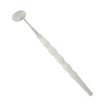 White Plastic Mirror Handle Reg lightweight dental handle