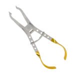 RUBBER DAM FORCEP IVORY LIGHT WEIGHT SILVER GOLD