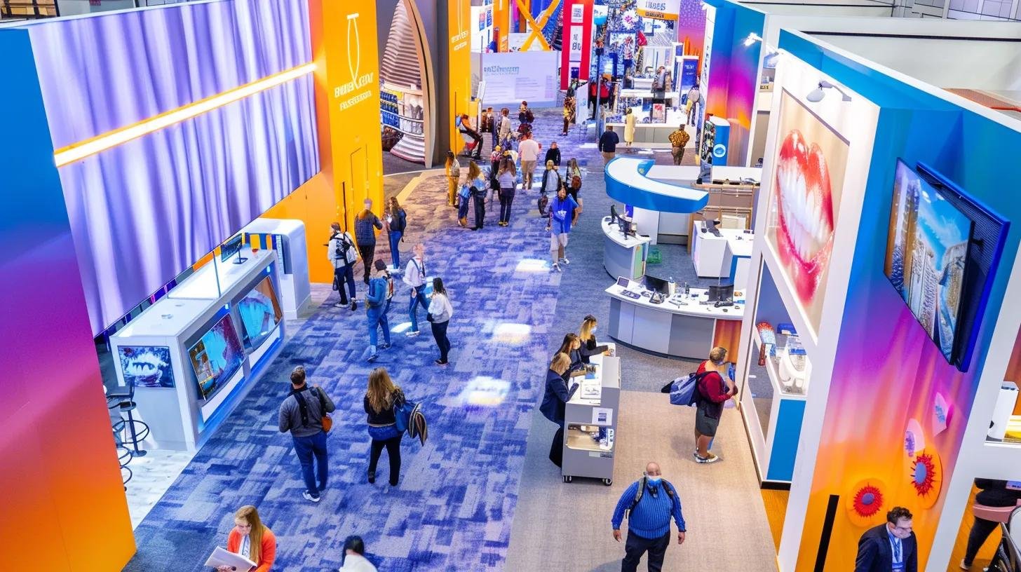Dental professionals networking and discussing clinical solutions at IDS 2025