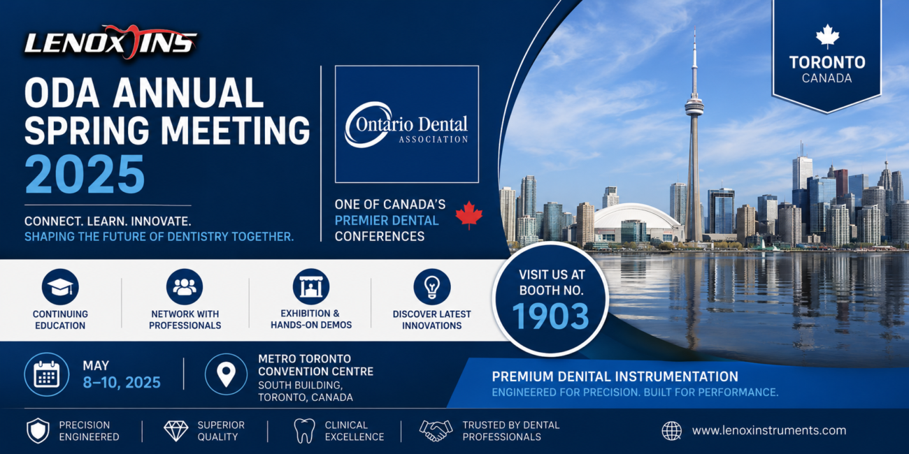 Dental professionals engaging at the ODA Annual Spring Meeting 2025, showcasing innovative dental instruments