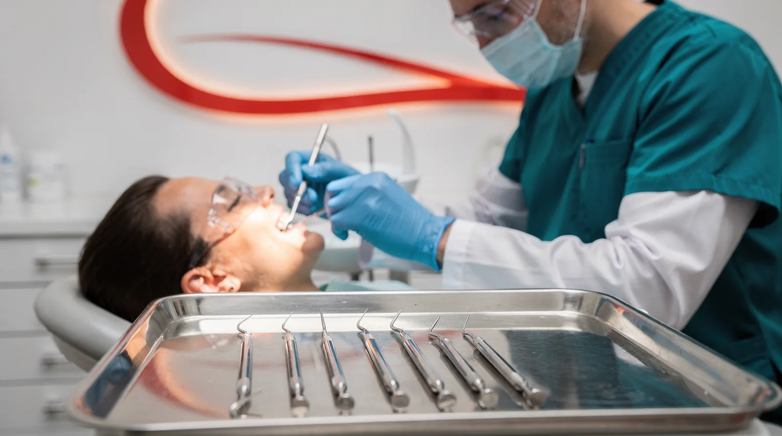 Careful scaling and root planing performed with curettes has been shown to improve periodontal health